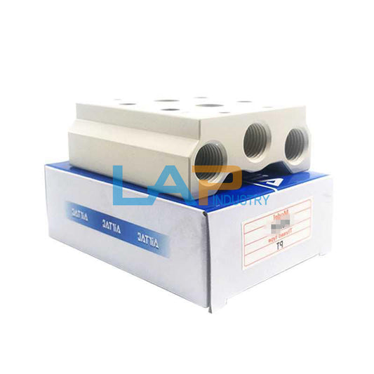 AirTAC 3V200M-13F Solenoid Valve Manifold Base - 1PC - AMETHERM TECHNOLOGIES