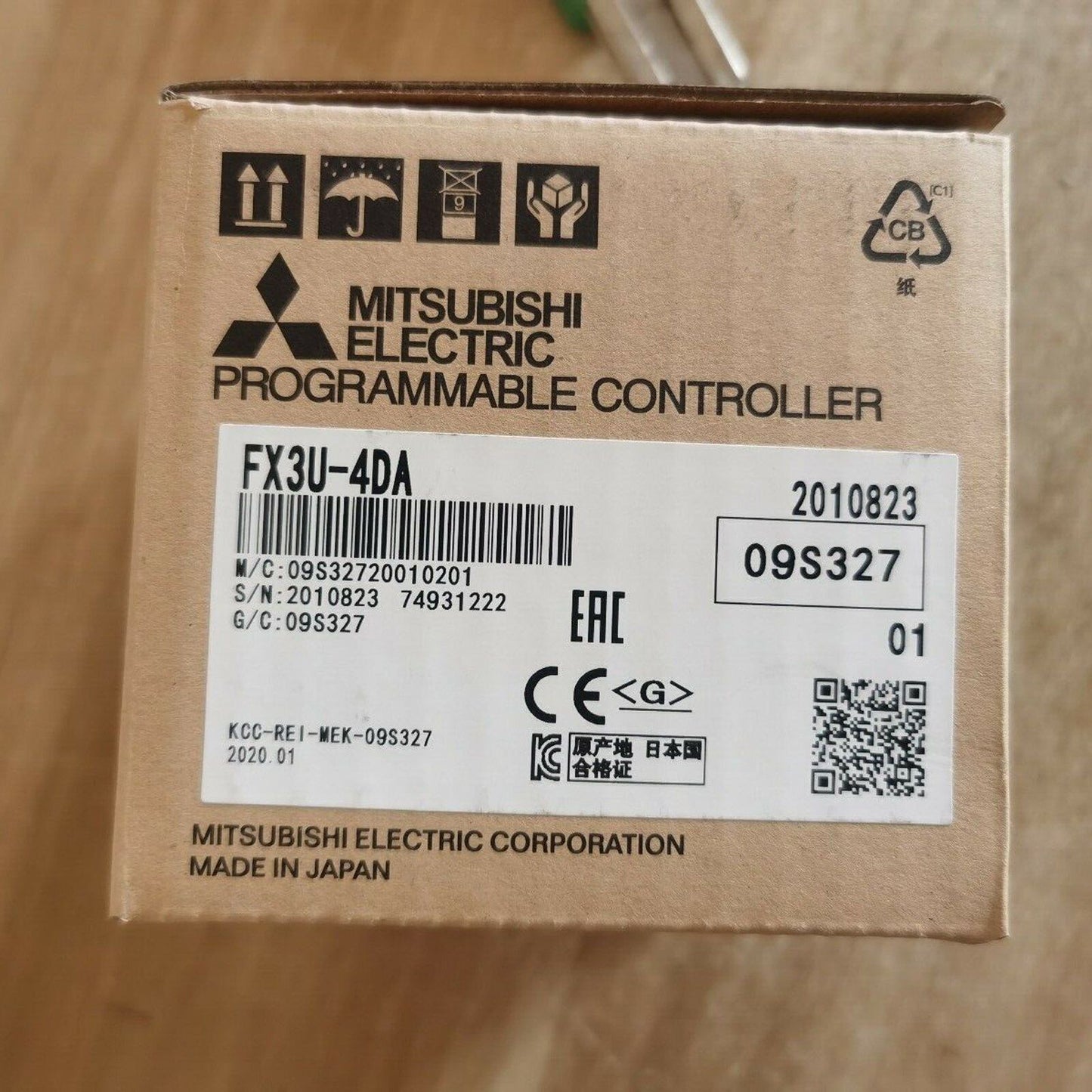 Mitsubishi FX3U-4DA PLC Module FX3U4DA - MITSUBISHI