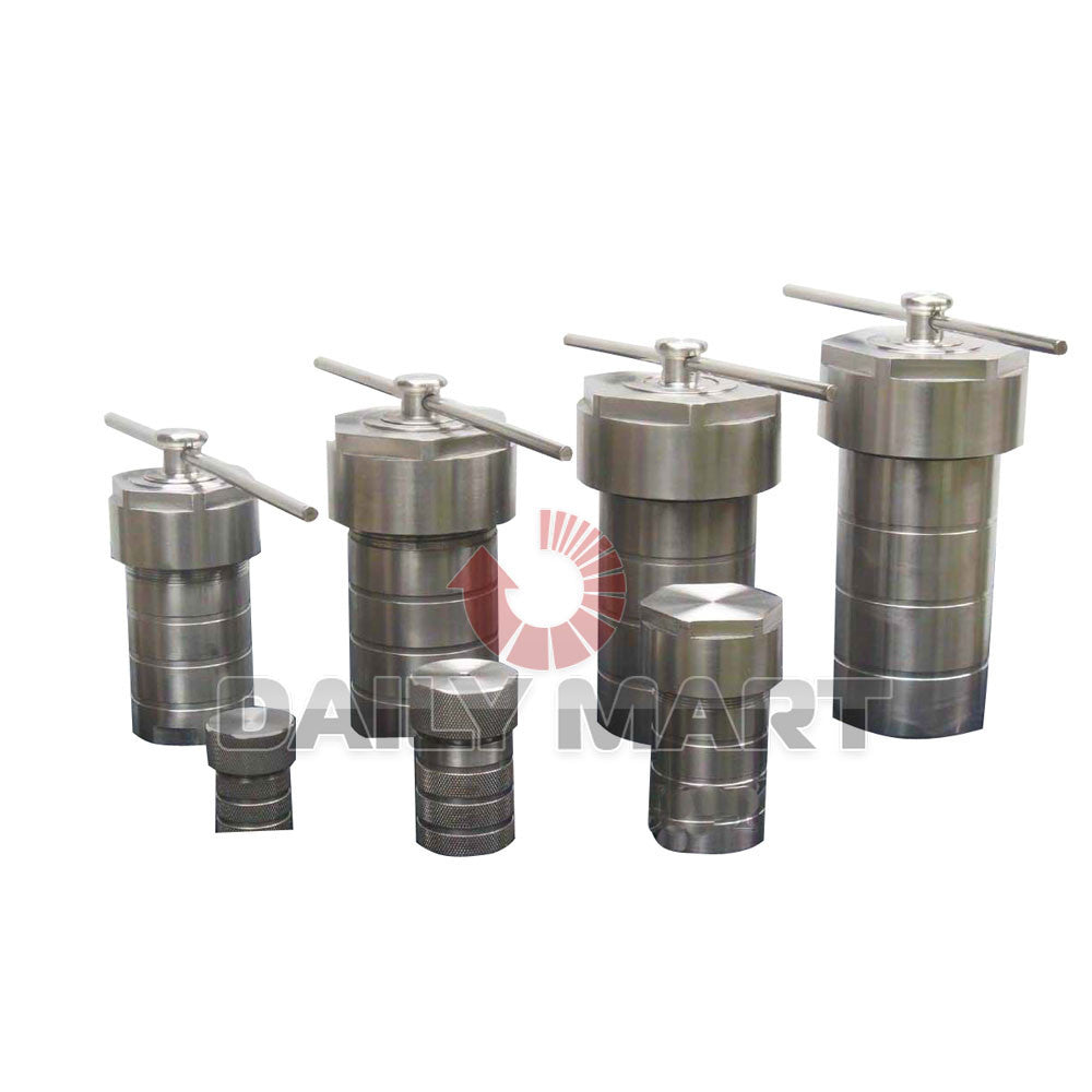 new KH-100ML Autoclave Hydrothermal Synthesis Reactor Kettle Teflon Chamber