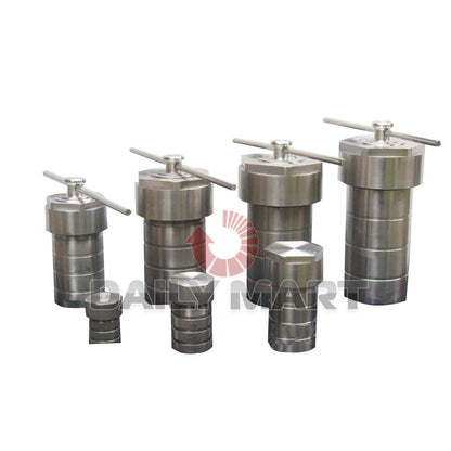new KH-100ML Autoclave Hydrothermal Synthesis Reactor Kettle Teflon Chamber