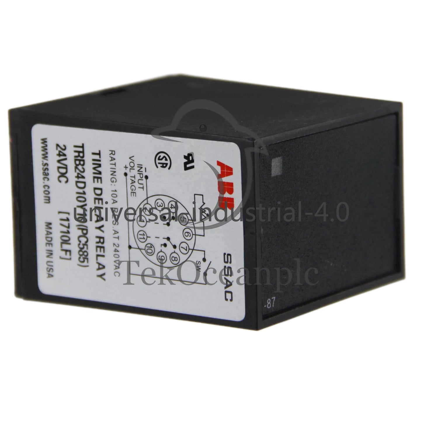 ABB TRB24D10Y10 Time Delay Relay 24VDC #te