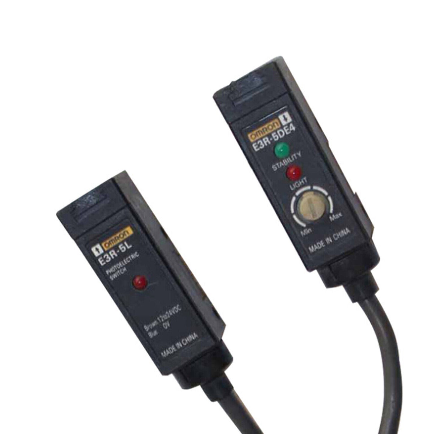 Omron E3R-5E4 Photoelectric Switch Sensor 12-24 VDC - OMRON