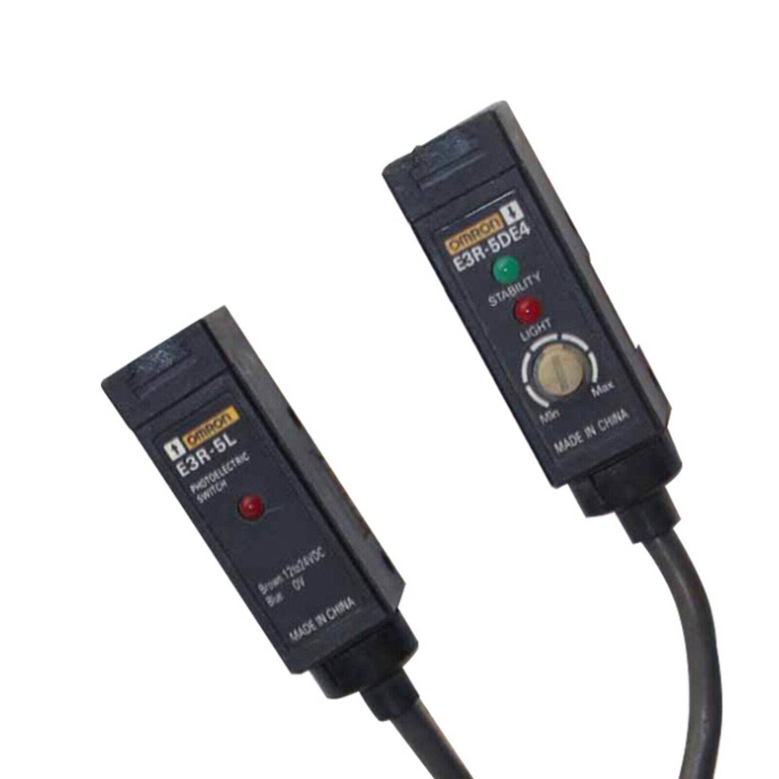 Omron E3R-5E4 Photoelectric Switch Sensor 12-24 VDC - OMRON