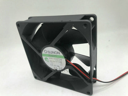 New 1PCS SUNON KDE1209PTV2 12V 1.4W 9025 9CM 2-Wire Silent Cooling Fan - SUNON