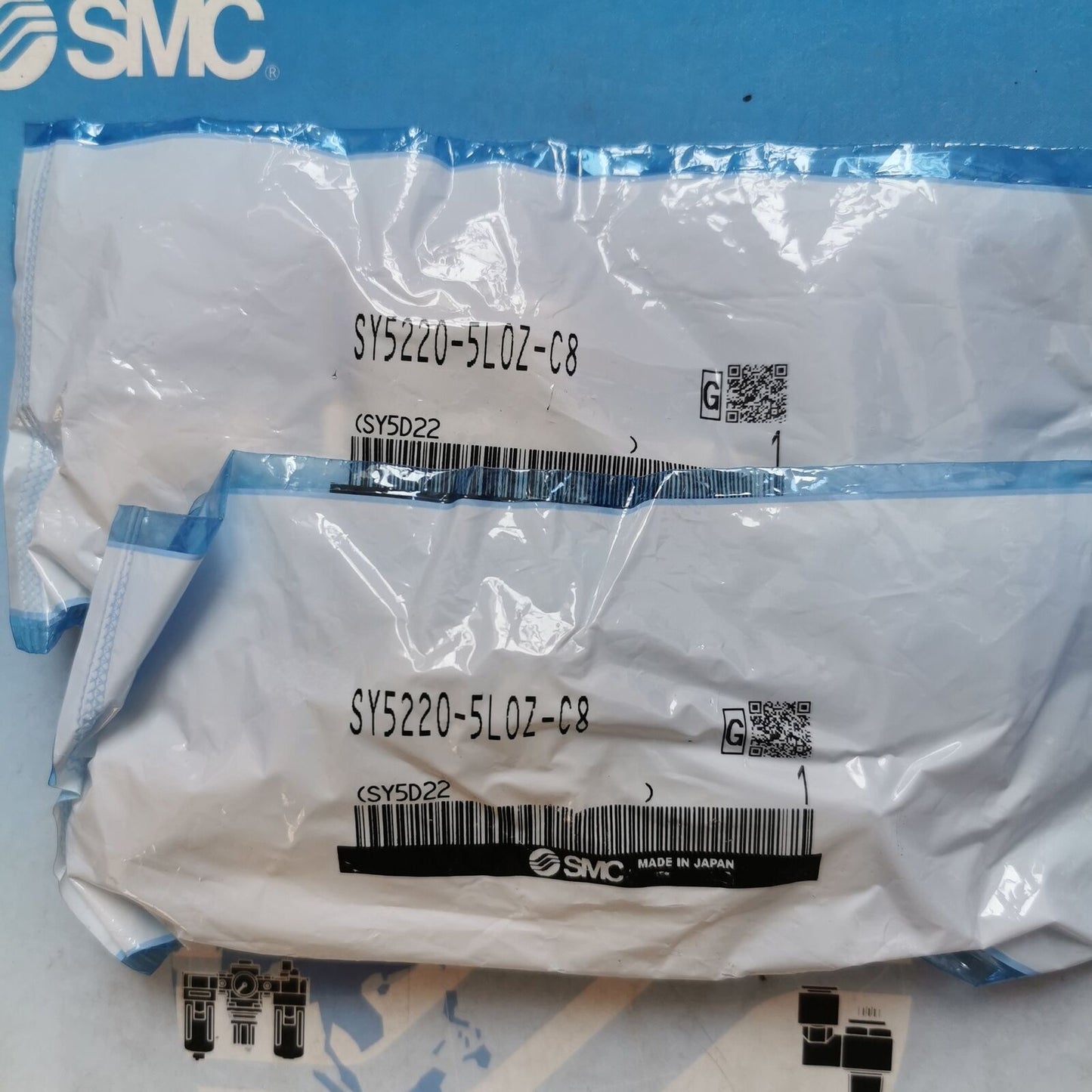 1PCS SMC SY5220-5LOZ-C8 Solenoid Valve - SMC