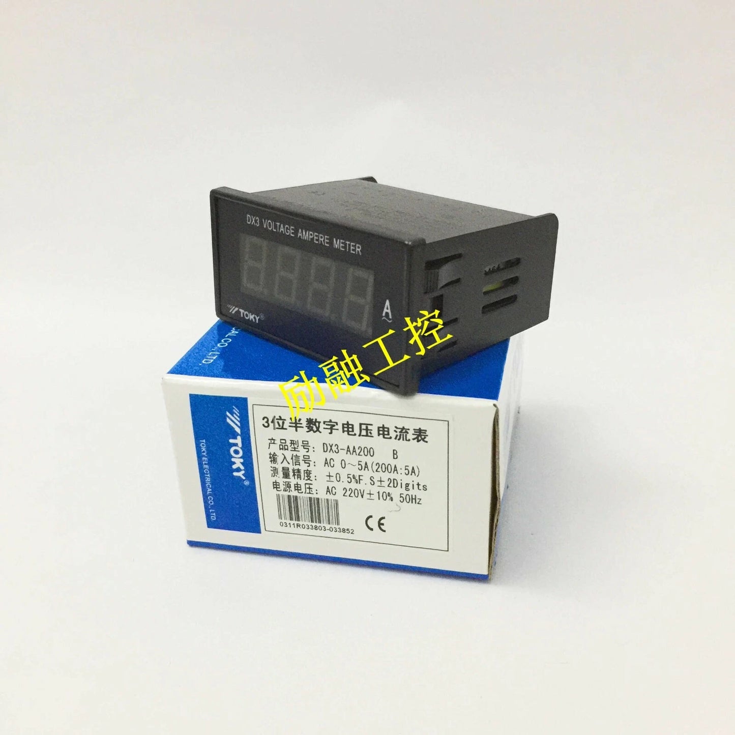 1PCS TOKY DX3-AA200 3 and a half digital AC ammeter