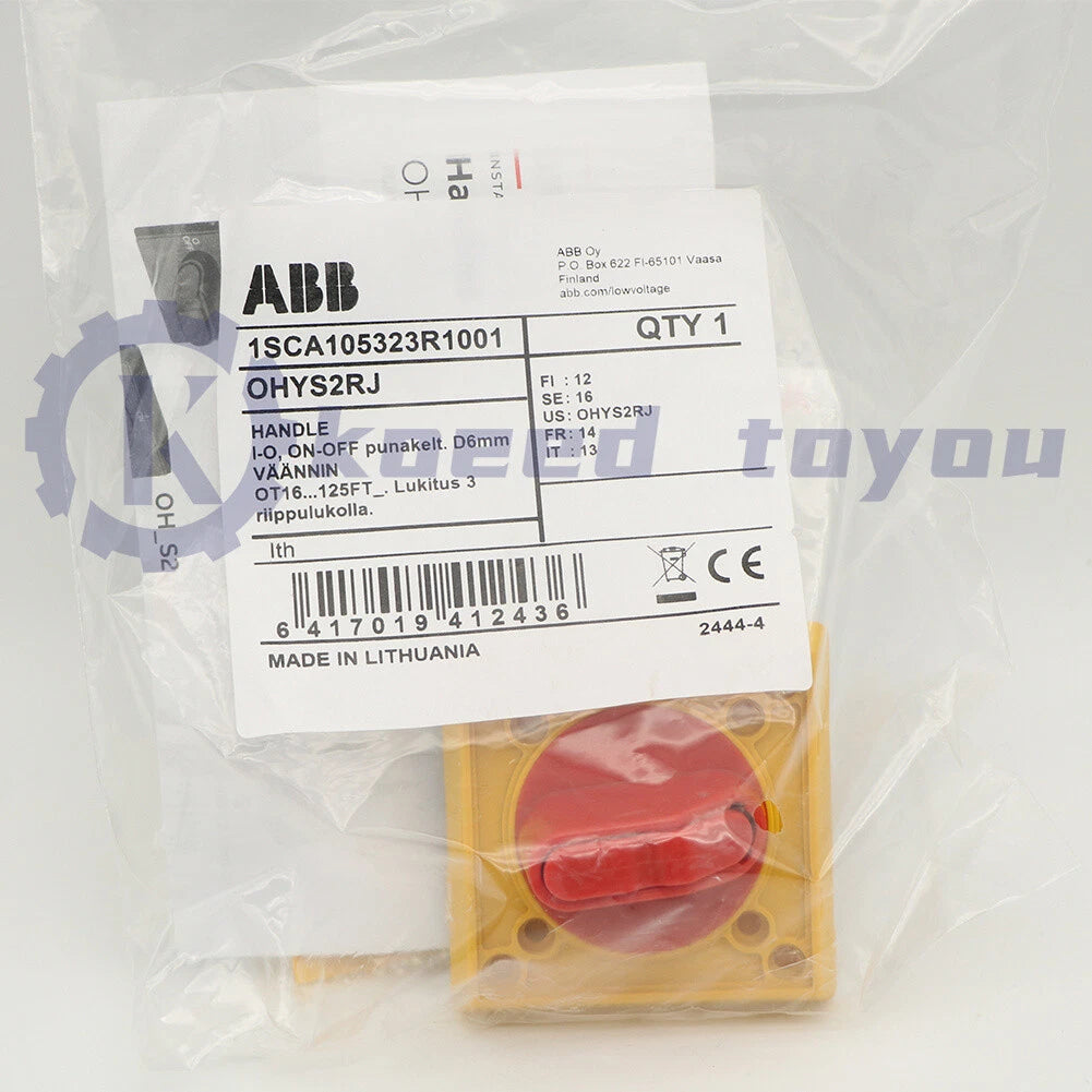 1pcs ABB OHYS2RJ SELECTOR HANDLE 1SCA105323R1001 US
