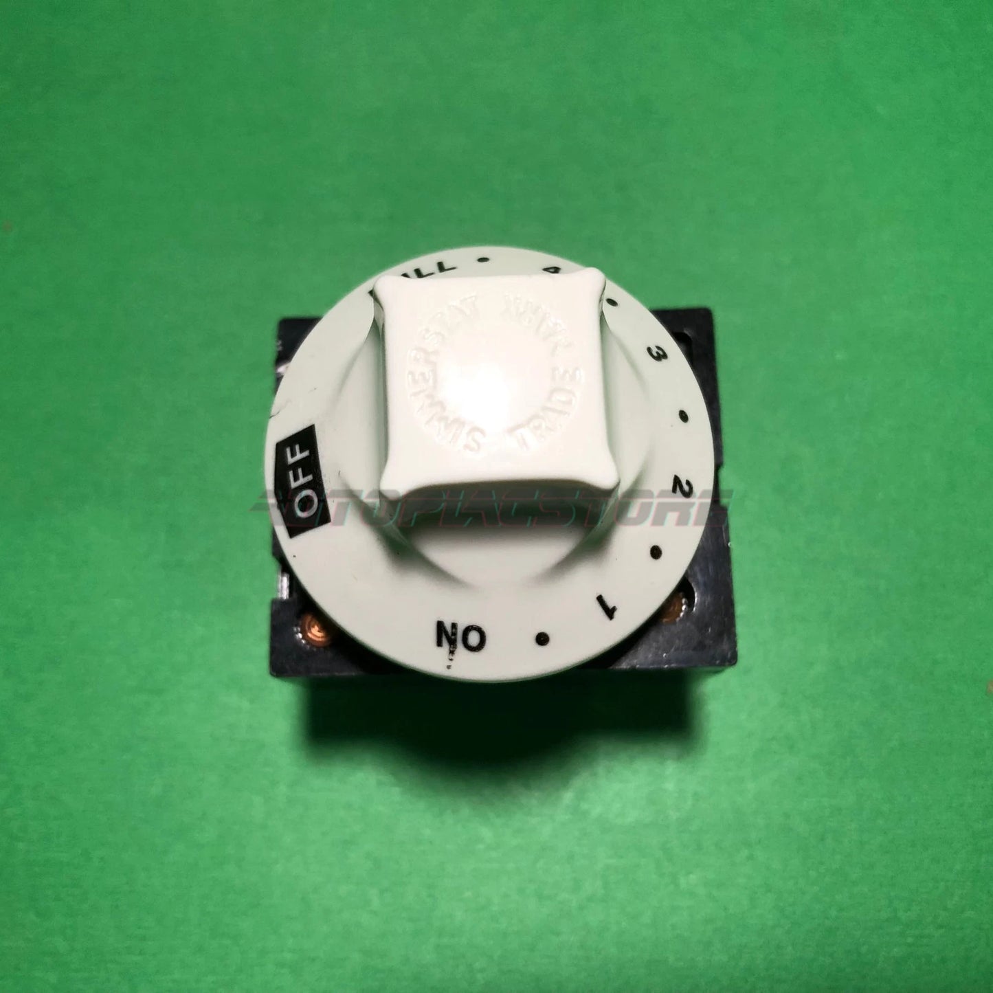 1x TYJ6202 (01B) white head switch WZA-SJ Knob type thermostat injection molding