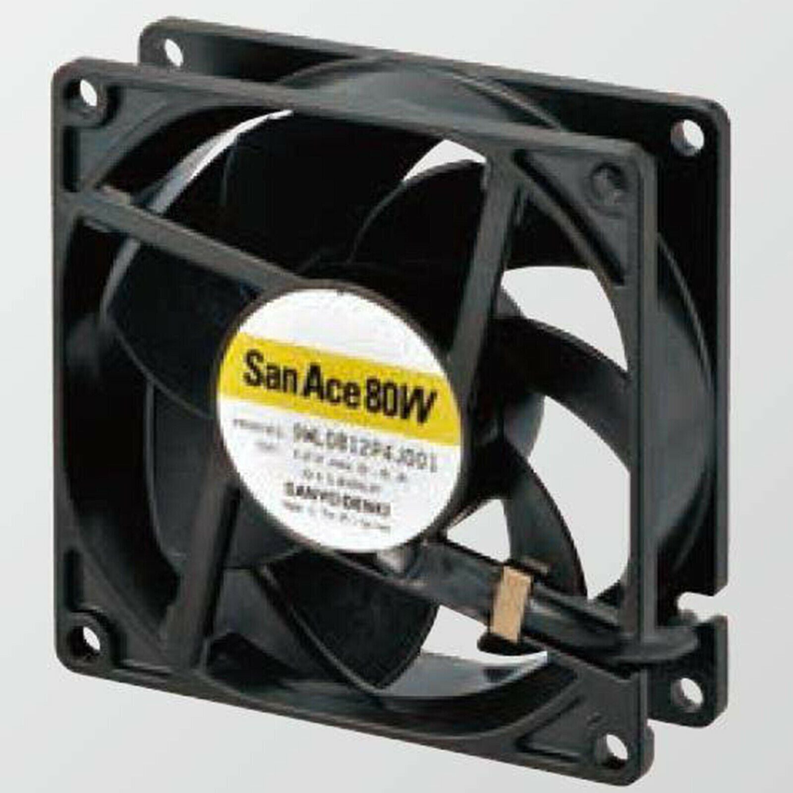 new  SANYO 9WP0812H401 IP68 waterproof fan 80mmDC 12V case axial cooling