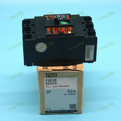 new In Box EG53B 3P 50A Fuji Auto-Breaker FAST SHIP - FUJI