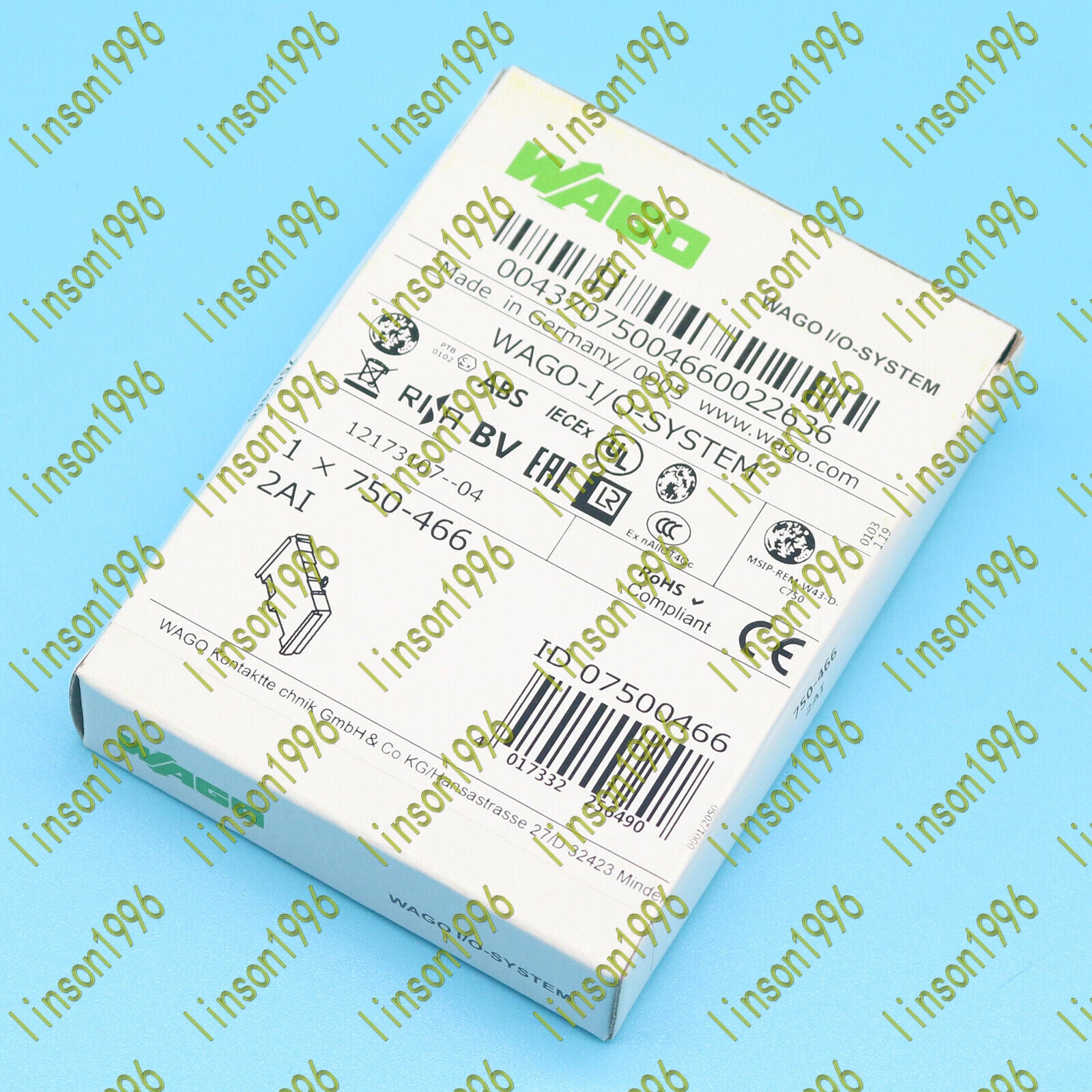 new 1PC  WAGO 750-466 PLC Module In Box WAGO