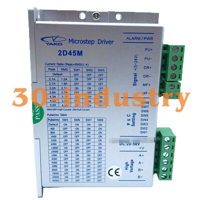 YAKO 2D45M Two-Phase Stepper Motor Driver 24V 5.6A - YAKO
