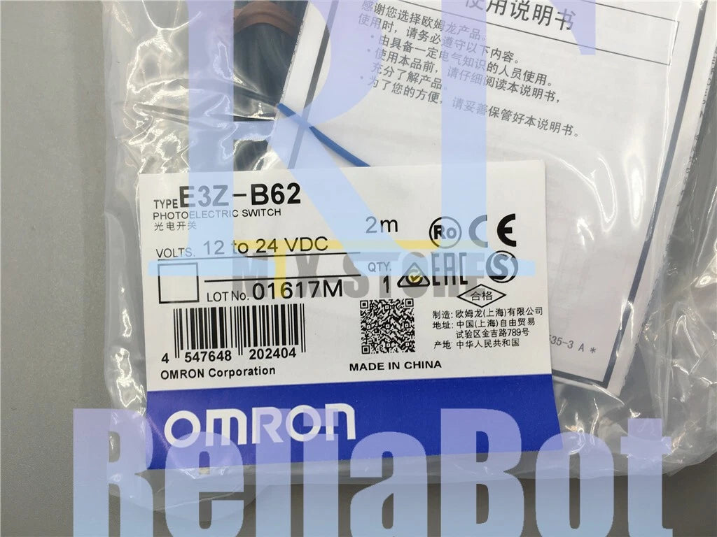 1pcs Omron Photoelectric Switch E3Z-B62 E3ZB62