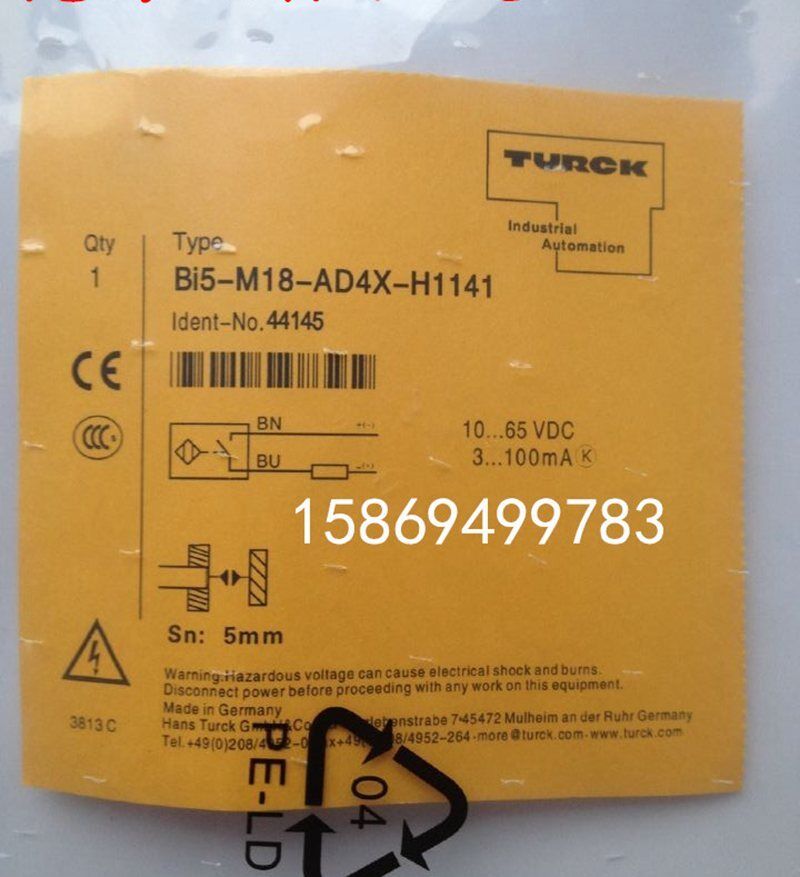 new 1PC  TURCK Proximity Sensor BI5-M18-AD4X-H1141