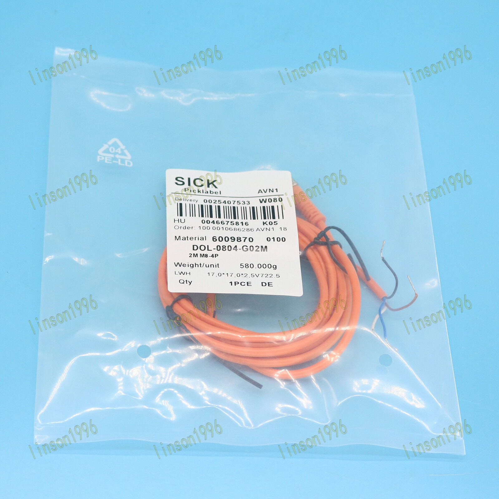 new  SICK Sensor Cable DOL-0804-G02M DOL-0804-G02M SPOT STOCK