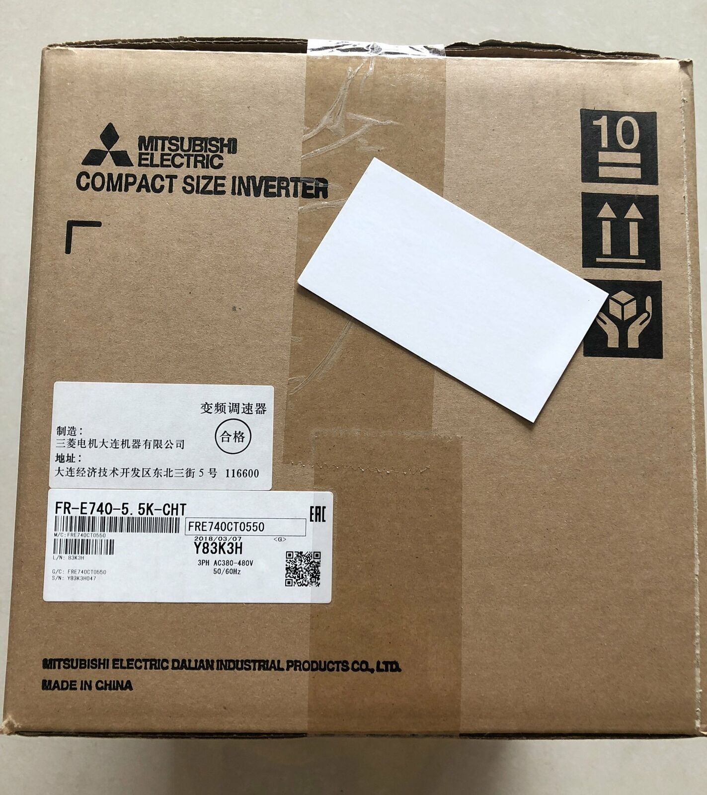 Mitsubishi FR-E740-5.5K-CHT PLC 1PC IN BOX - MITSUBISHI