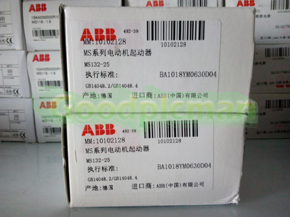 1PC ABB MS132-25 20-25A Manual Motor Starter