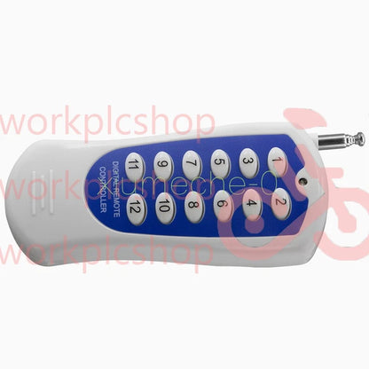 12 Buttons 433MHz Wireless Remote Controls RF Transmitter 1000m Distance