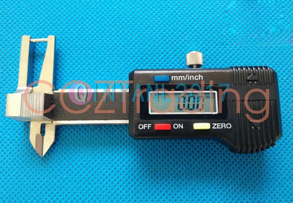1PCS 0-25mm Mini Pocket Digital Caliper Jewelry Diamond Gem Thickness Gauge