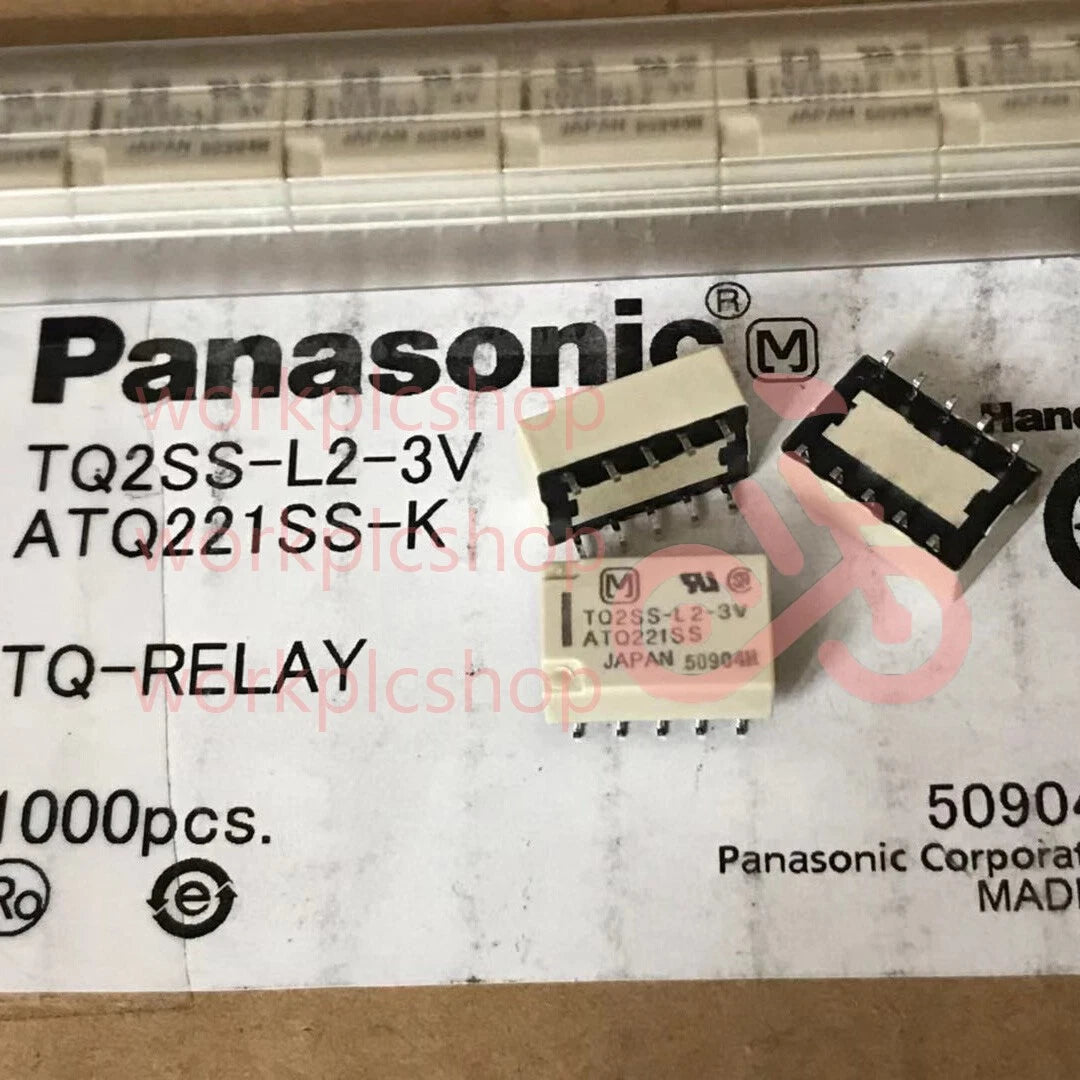 Panasonic TQ2SS-L2-3V ATQ221SS 3VDC Power Relay 10 Pins