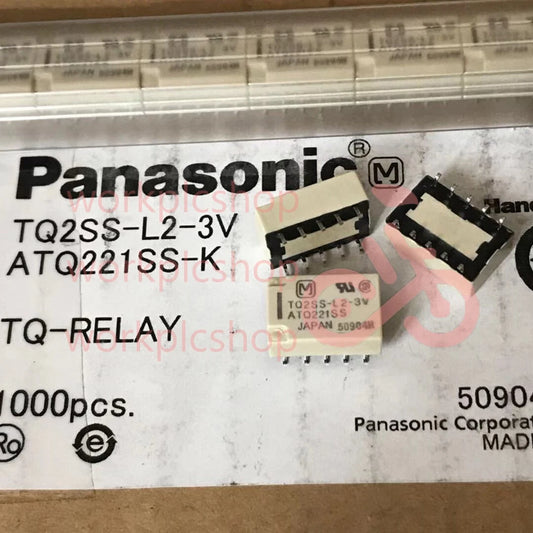 Panasonic TQ2SS-L2-3V ATQ221SS 3VDC Power Relay 10 Pins
