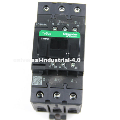 SCHNEIDER LC1D40AB7C 40A AC24V Contactors - SCHNEIDER