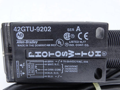 Allen Bradley 42GTU-9202 Series A Sensor - 42GTU-9202 Sensor - Allen Bradley 42GTU-9202 Sensor - ALLEN BRADLEY