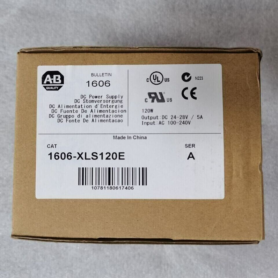 1606-XLS120E AB 24V DC Power Supply New Factory Sealed - AB POWER SUPPLY