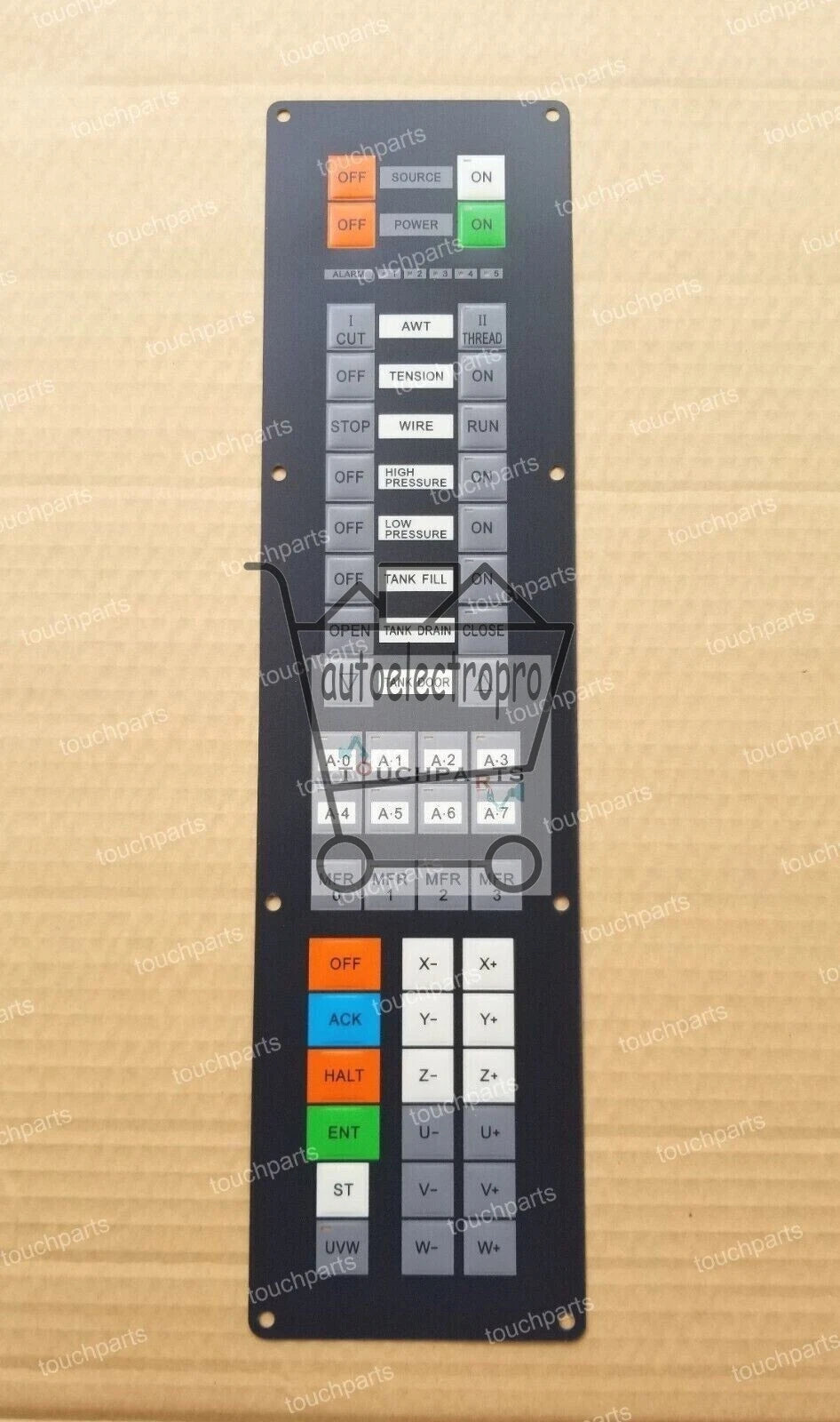 Operating Membrane Overlay for Sodick EDM machine AQ327L Fast delivery