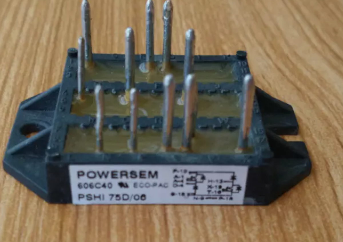 New POWERSEM PSHI75D-06 Power Module - POWERSEM