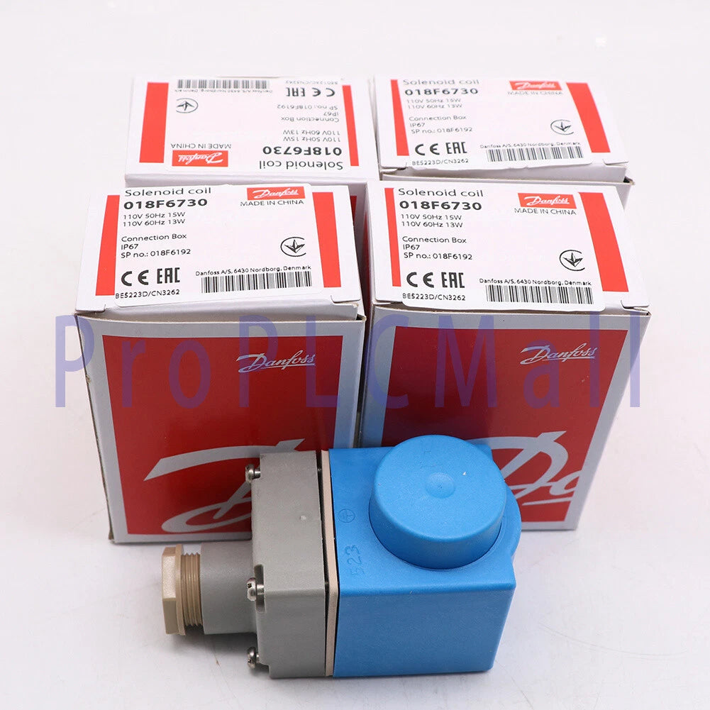 1PC For Danfoss 018F6730 018F6192 solenoid coil