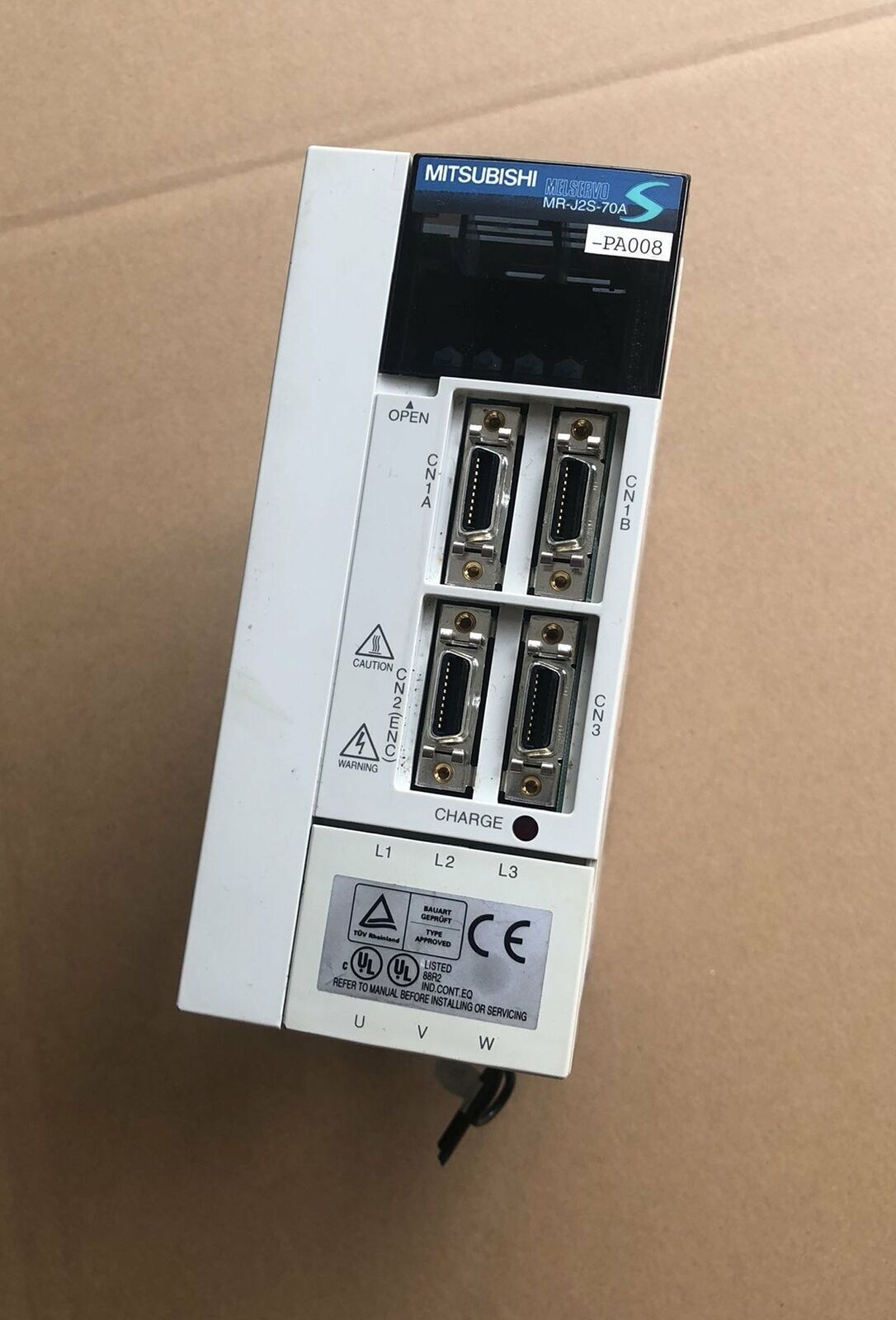 Mitsubishi MR-J2S-70A-PA008 Servo Drive - MITSUBISHI