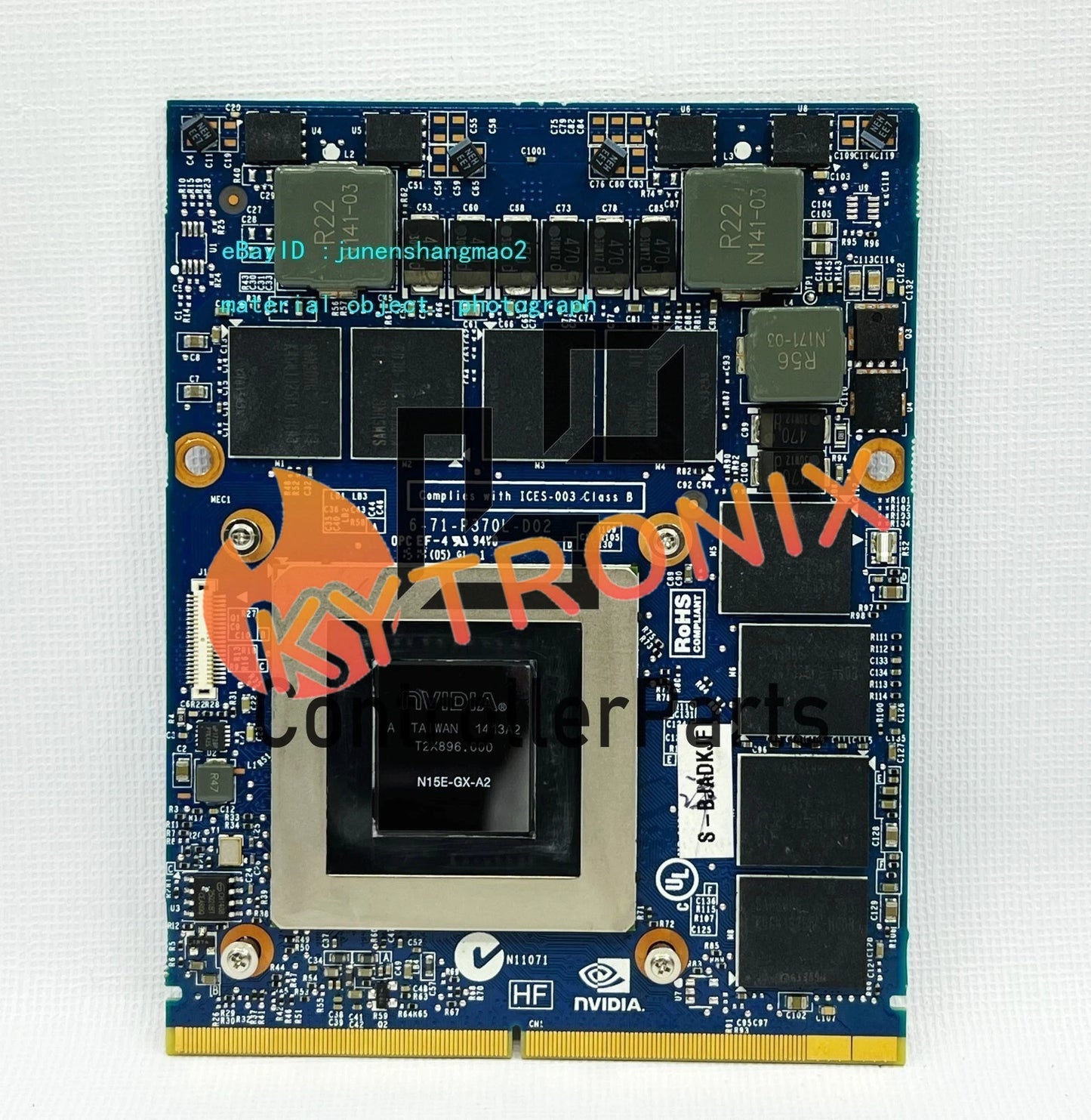 Nvidia GeForce GTX880M Graphics N15E-GX-A2 8Gb GDDR5 Alienware Laptop