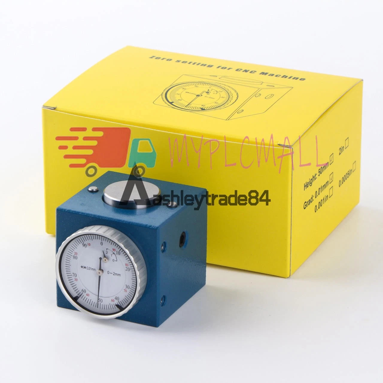 Z Axis PreSetter Tool Setter Touch Off Gage Length Offset Height for Milling CNC