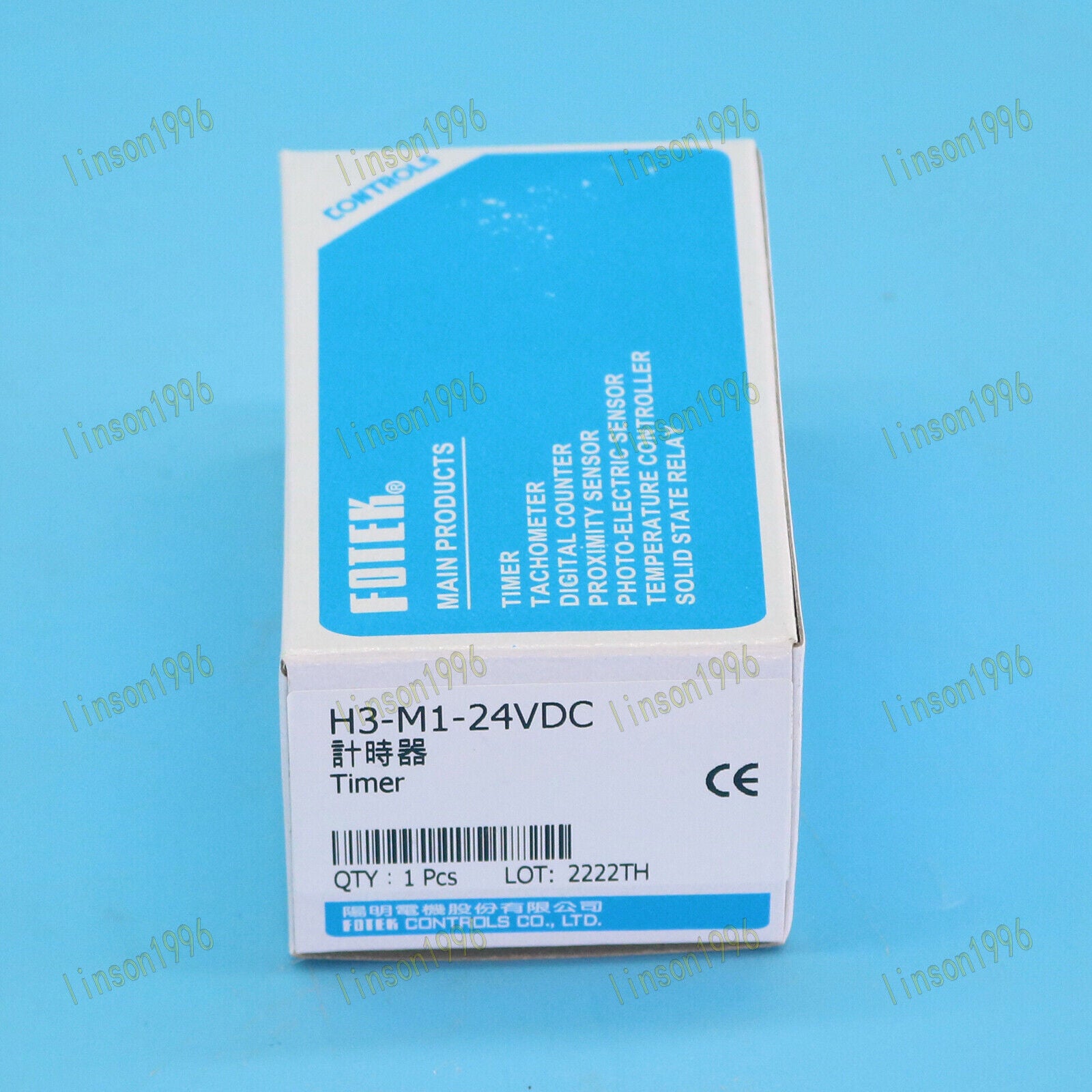 new 1PC  For FOTEK Timer H3-M1-24VDC SHIP FOTEK