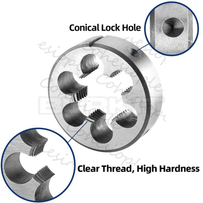 15/16"-32 UN Tap and Die Set Right Hand, 15/16 x 32 UN Thread Tap and Round Die