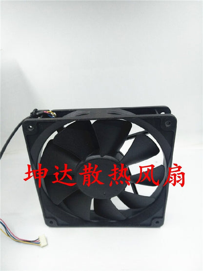 1pcs ADDA ADN512UB-A9B 13.5CM 12V 0.44A 4PWM cooling fan