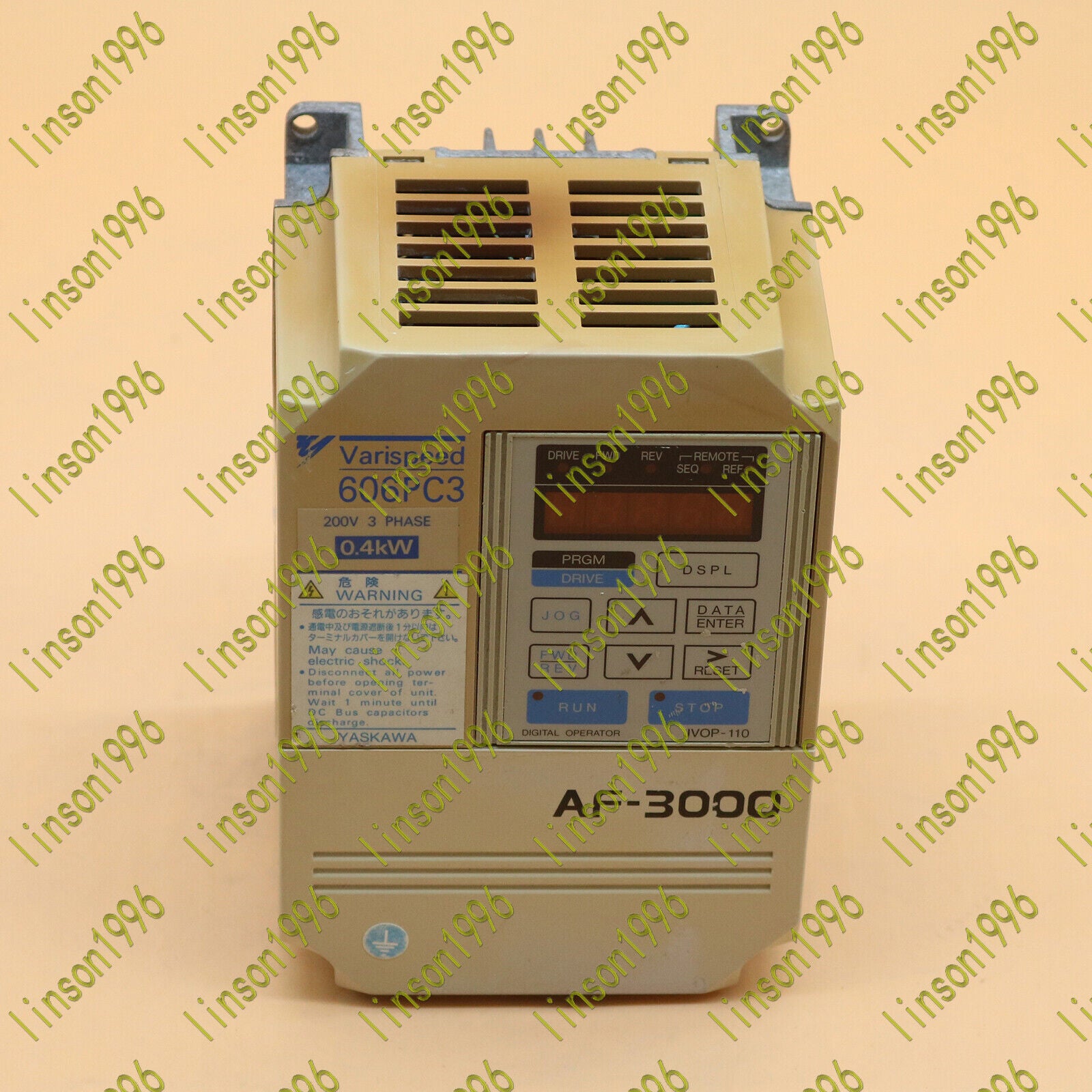 used  Yaskawa CIMR-PCA20P4 Inverter 0.4KW 220V Fully Tested koeed