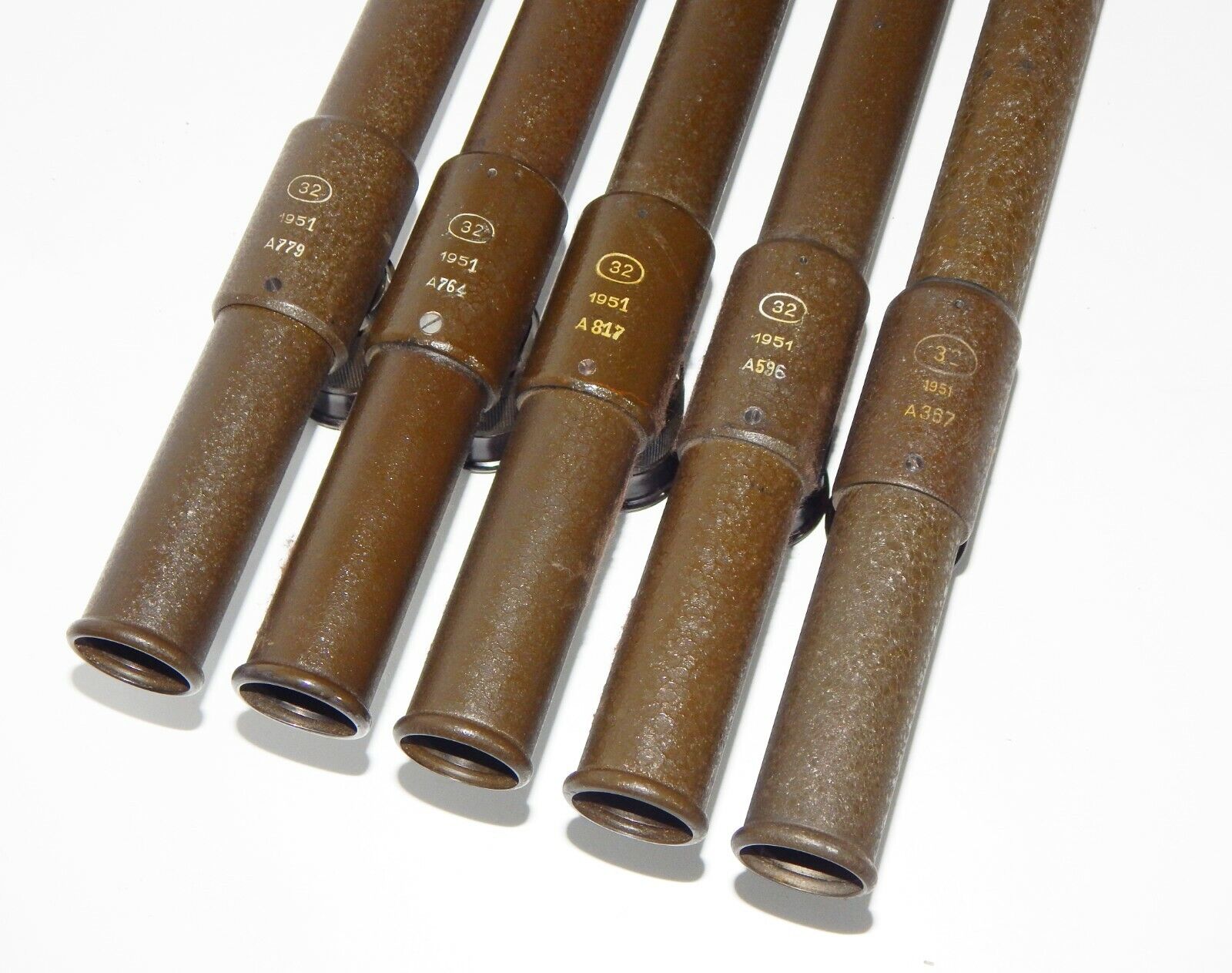 Used NOS Field Trench Periscope Soviet Russian Optical Device - Rare Painting - KOEED