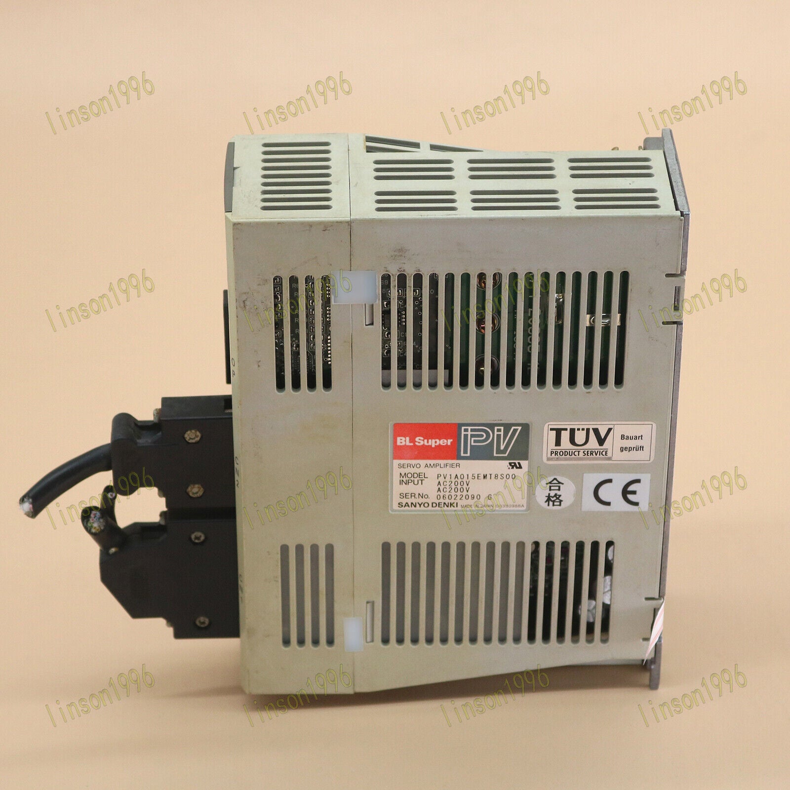 Used Sanyo Denki PV1A015EMT8S00 Servo Drive Tested In Good - SANYO DENKI
