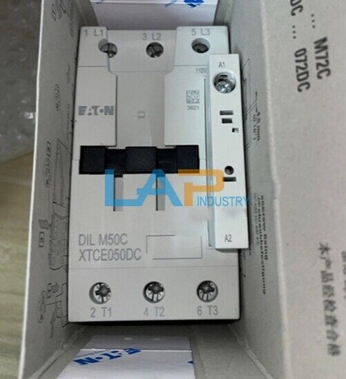 1PCS MOELLER ETN DILM50C AC Contactor AC110V - Reliable Performance - MOELLER ETN