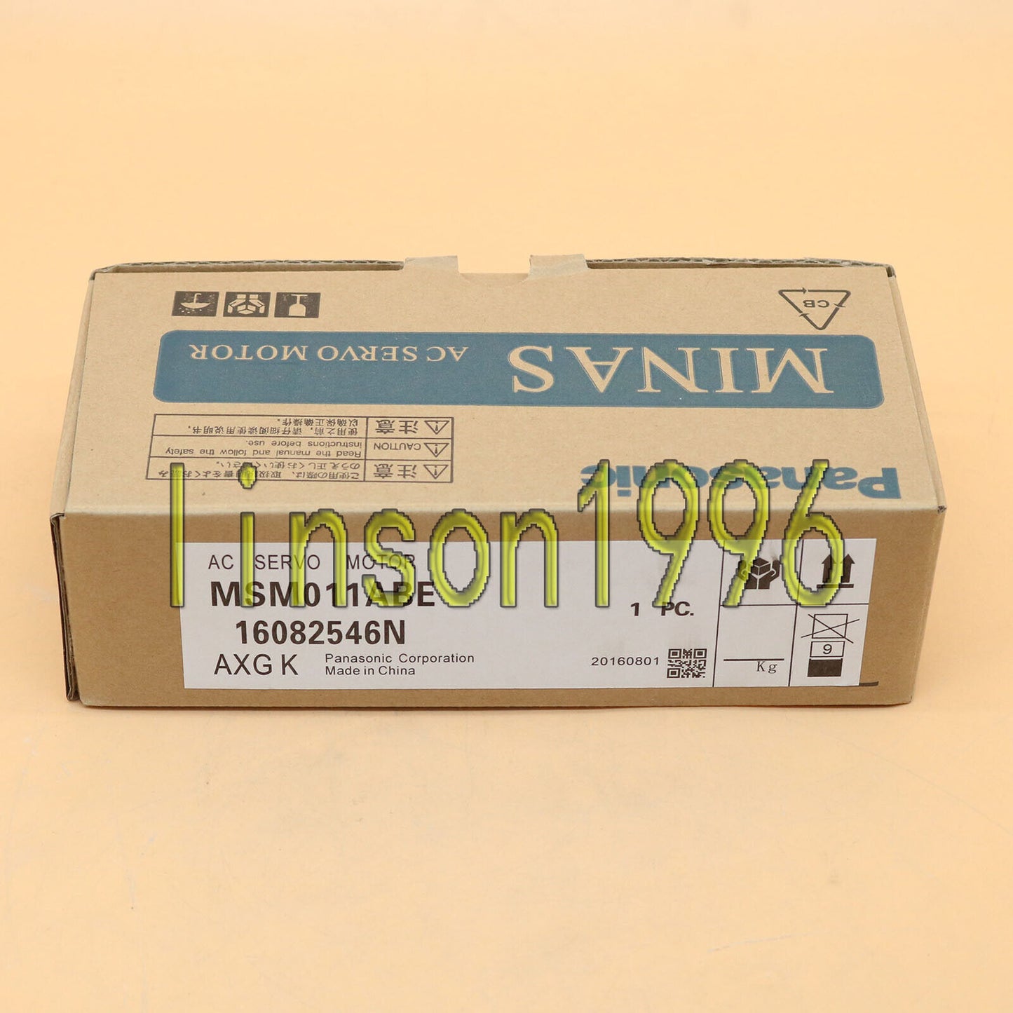 New Panasonic MSM011ABE Servo Motor - PANASONIC