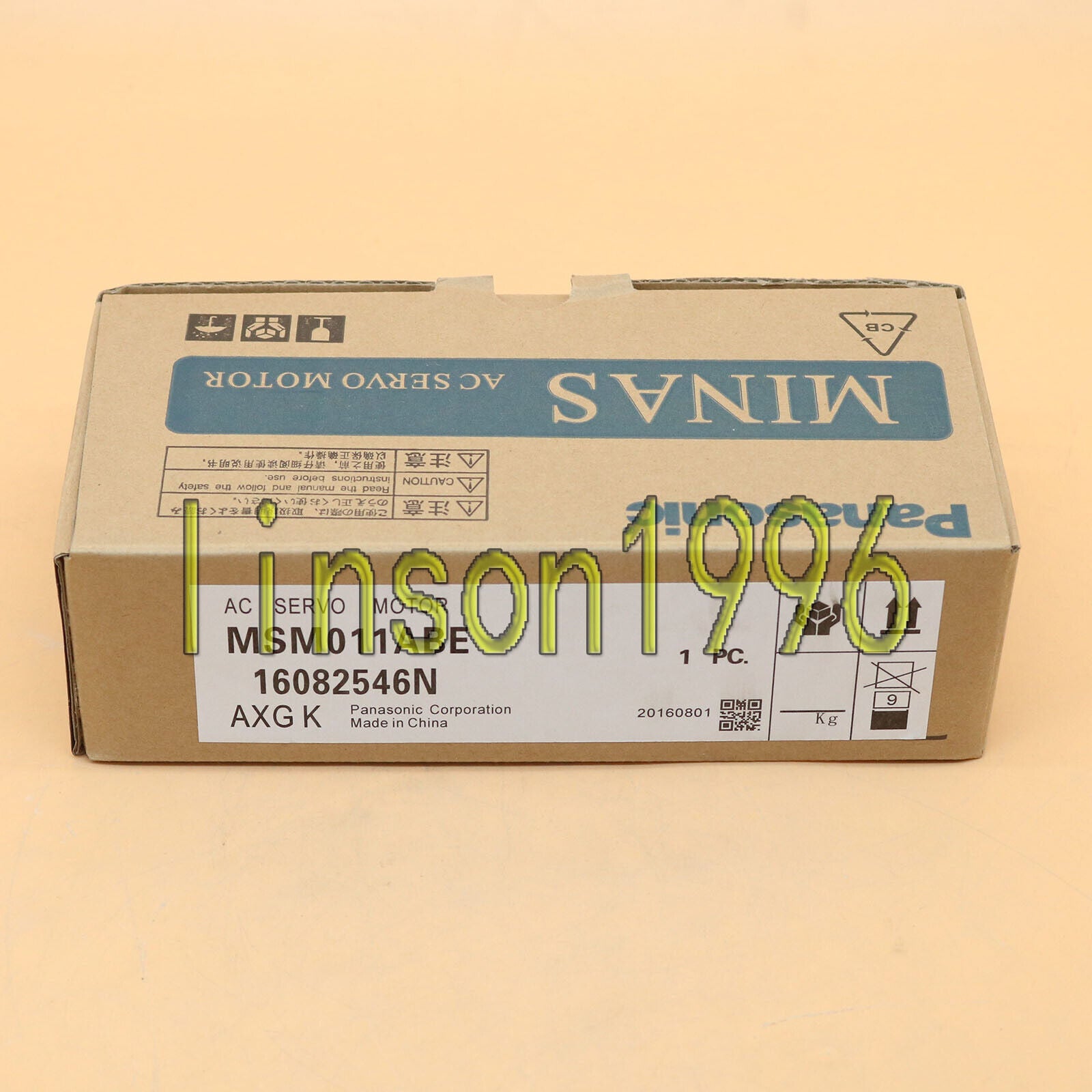 New Panasonic MSM011ABE Servo Motor - PANASONIC