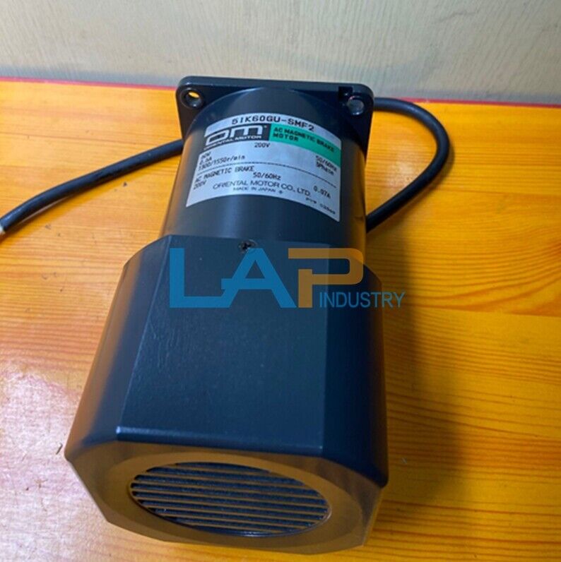 Oriental Motor 5IK60GU-SMF2 60W 200V 3-Phase Motor for Industrial Use - ORIENTAL MOTOR