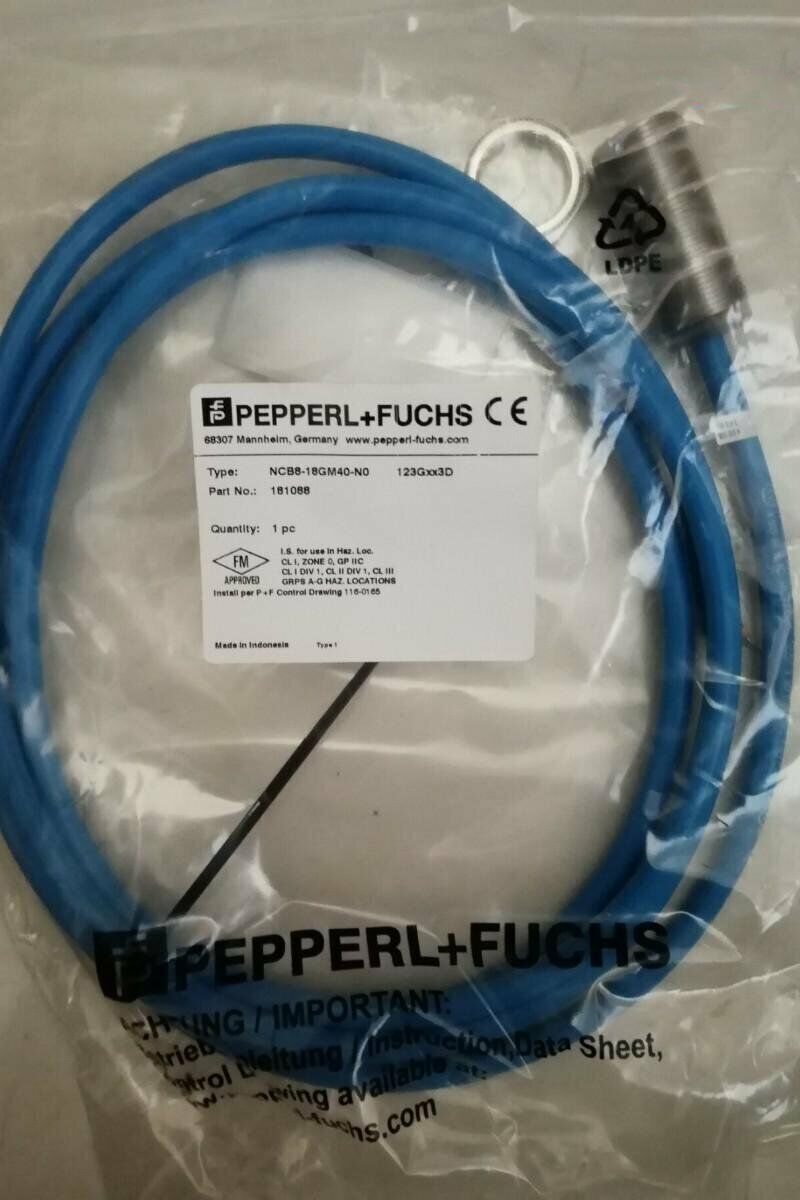 ONE Pepperl+Fuchs Inductiver Sensor NCB8-18GM40-N0 Fast Shipping