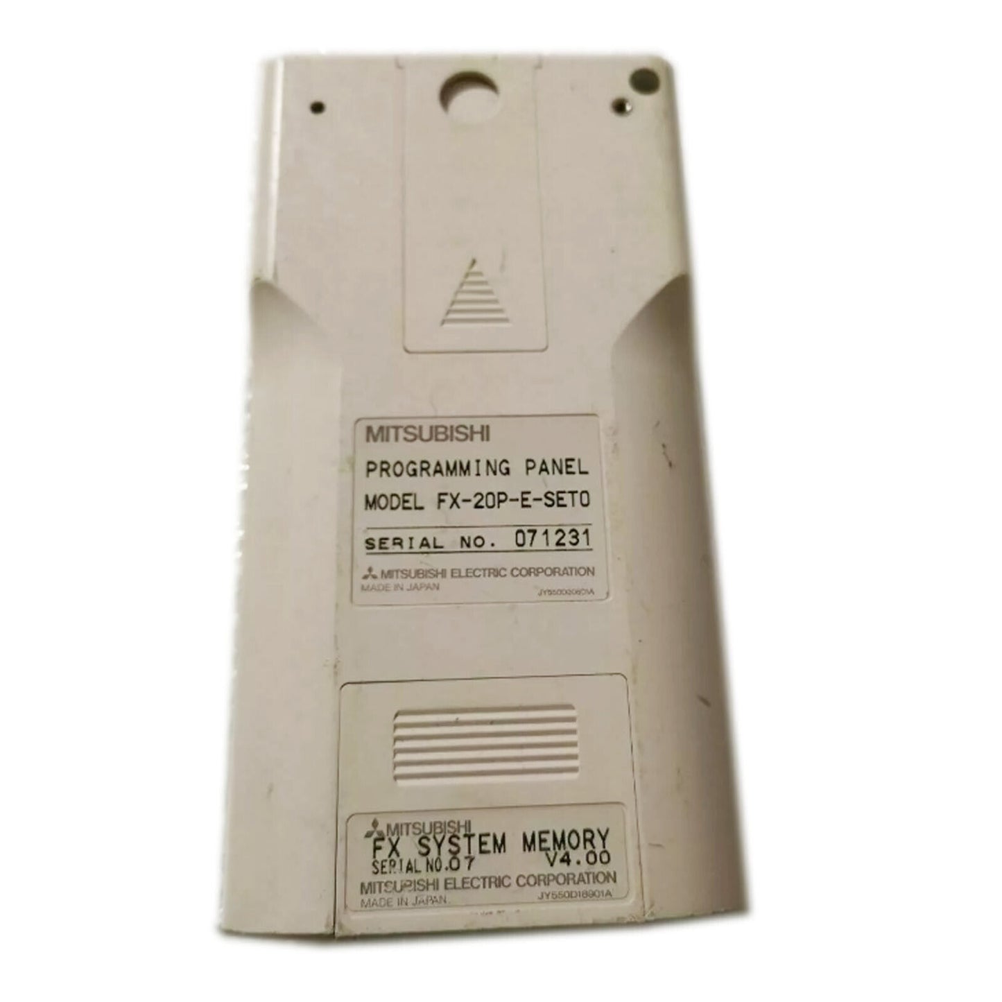MITSUBISHI FX-20P Programming Panel Programmer - MITSUBISHI
