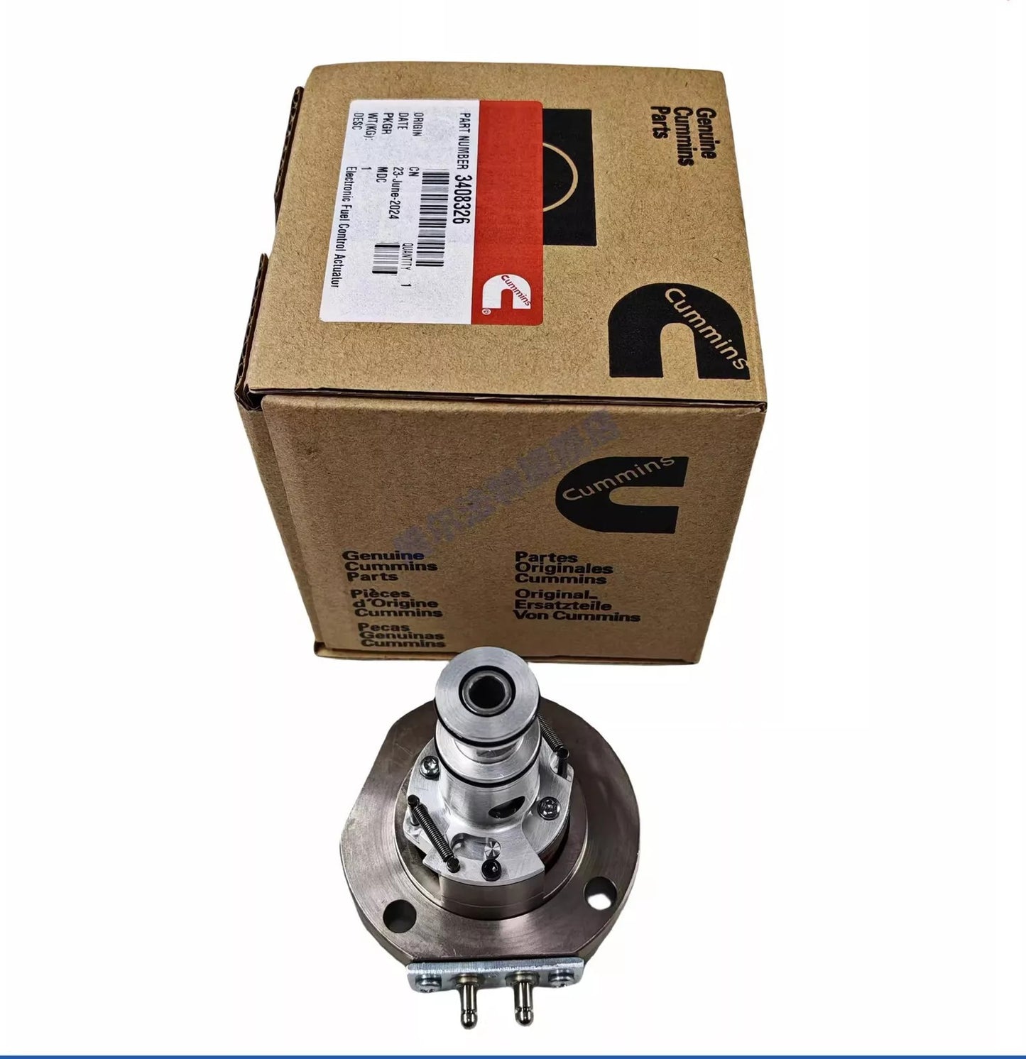 1pcs Cummins 3408326 PT Oil Pump Built-in Actuator