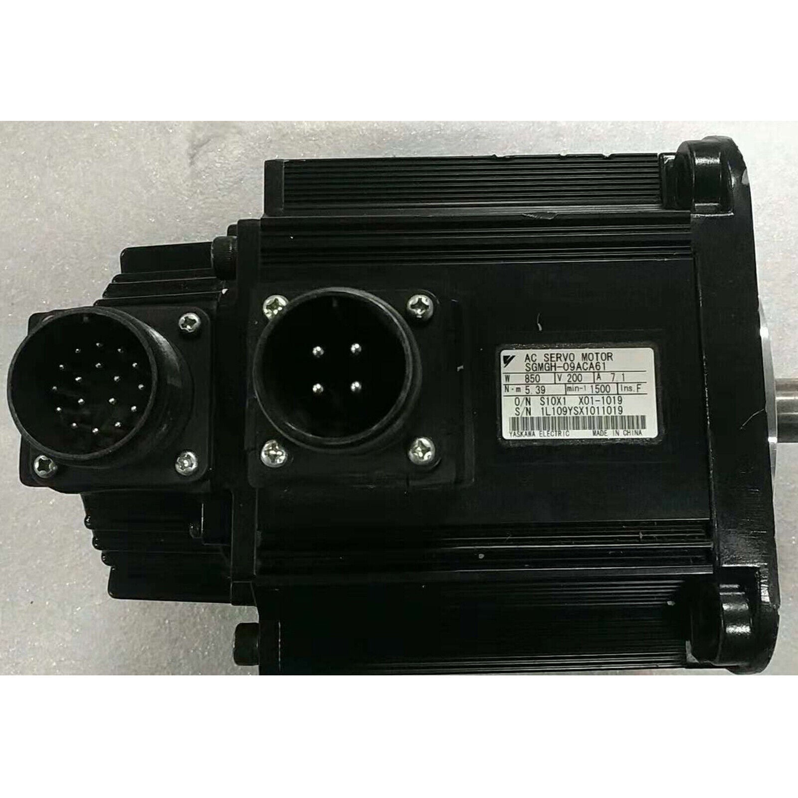 used 1PC for Yaskawa SGMGH-09ACA61 Servo Motor ship - YASKAWA