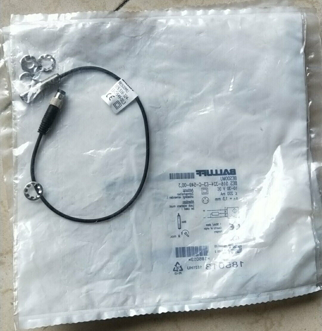 1PC BALLUFF Proximity sensor BES 516-324-E3-C-S49-00,3 Fast - BALLUFF