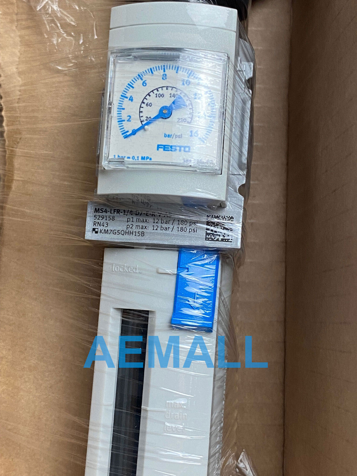 1pcs Festo MS4-LFR-1/4-D7-ERV-AS 529158 Filter Regulator
